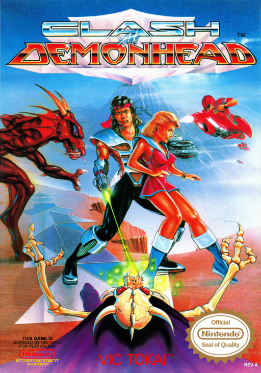 Clash at Demonhead (USA) box art